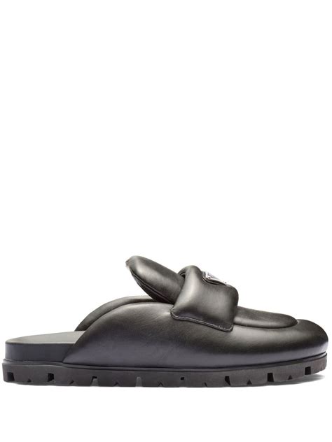 prada padded slippers|Prada slippers price.